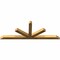 Ekena Millwork Saratoga Rough Sawn Timber Gable Bracket, Western Red Cedar, 84"W x 31"H x 4"D x 4"F, 9/12 Pitch GBW084X31X0404SAR00RWR - alternate 3